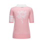 MR.TOM  Women Flowers POLO shirt