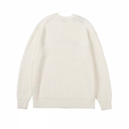 2025ss LOGO  White Knitwear