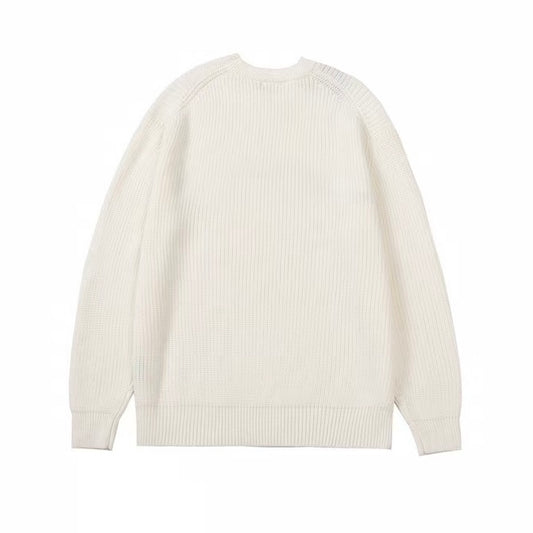 2025ss LOGO  White Knitwear