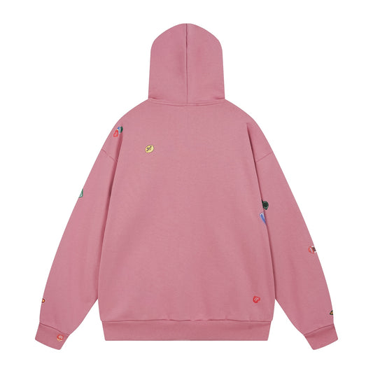 2025SS Crew Neck Loose Fit Hoodie