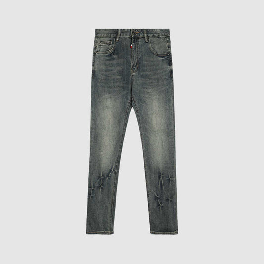 MR.TOM Embroidery Jeans