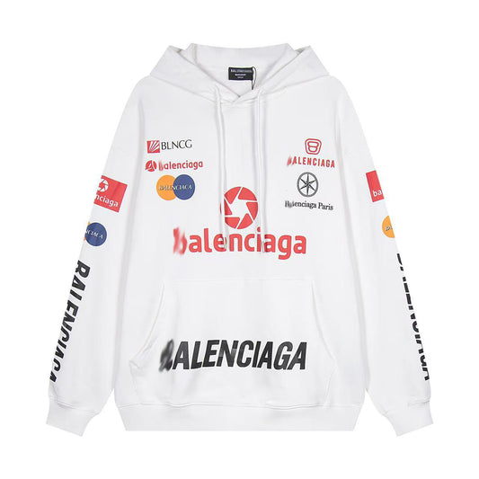 2025SS LOGO Print Gradient Hoodie