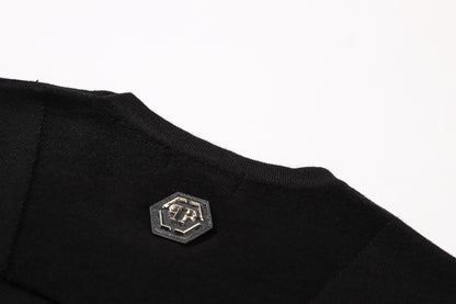 SOLO-Black Fleece Sweatshirt