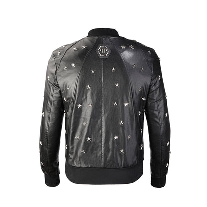 SOLO-Philpp Black Cowhide baadjie