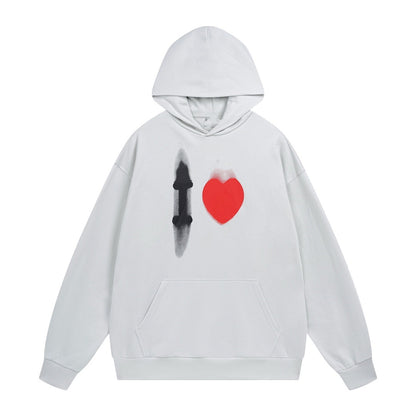 2025 Couples Print Hoodie