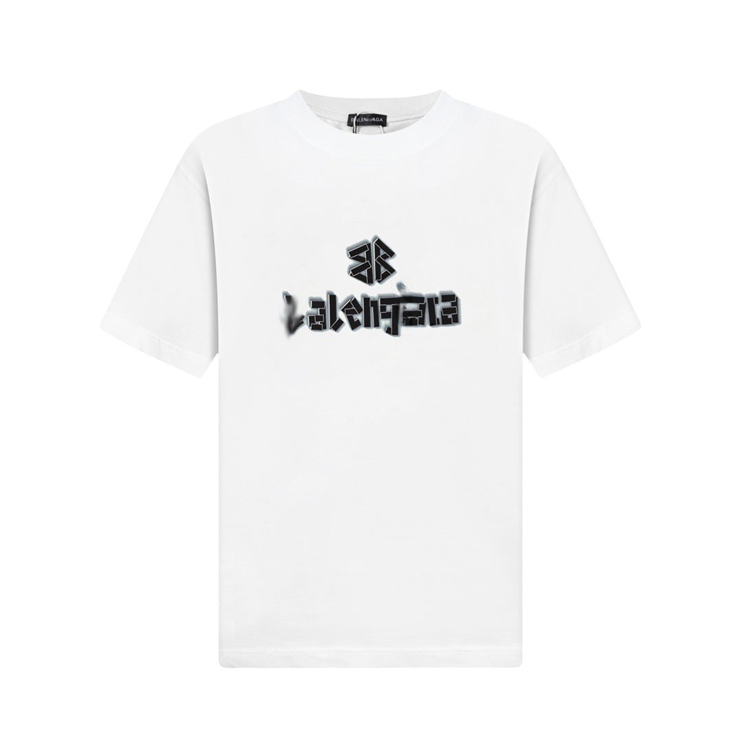 2025ss Printed Casual T-shirt