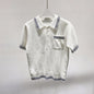 MR.TOM  Women stripe POLO shirt