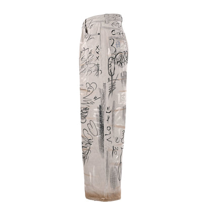 2026SS Graffiti Man Jeans