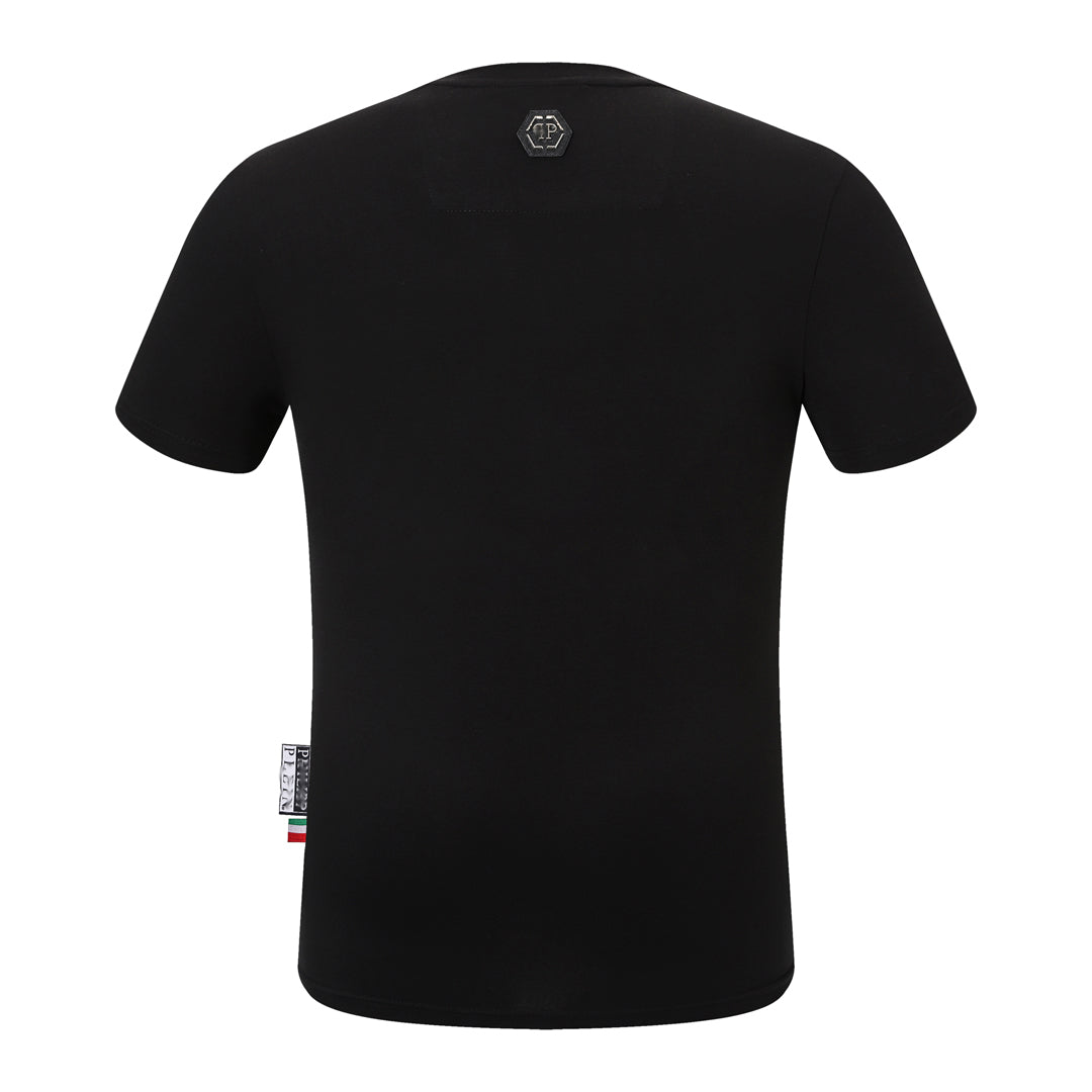 SOLO-Hot stamping Skull T-shirt