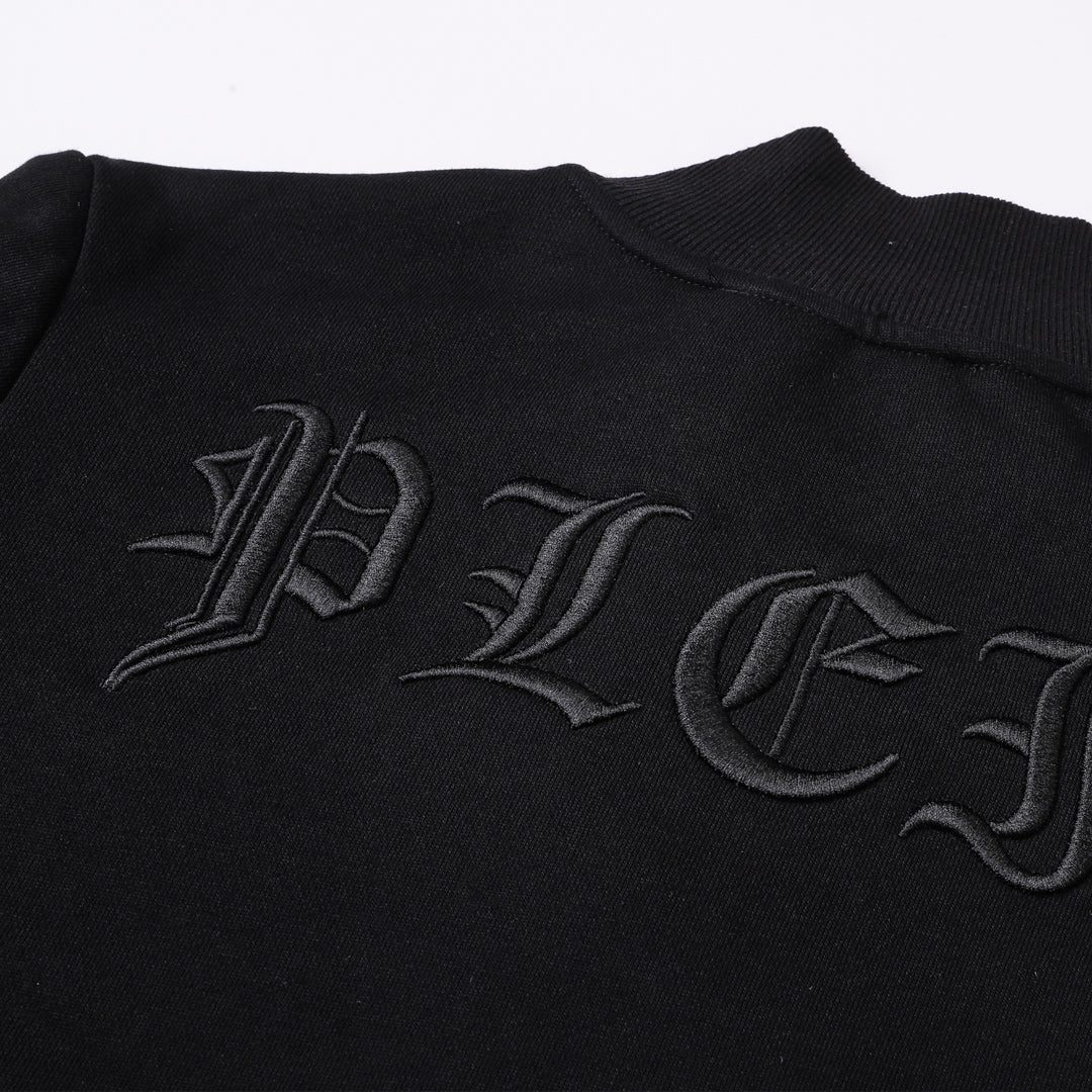 US-LOGO Sports Black Hoodie