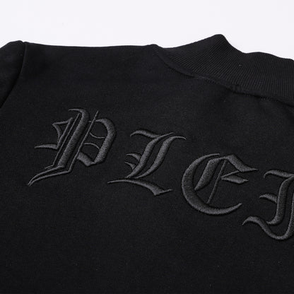 US-LOGO Sports Black Hoodie
