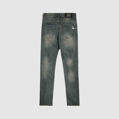MR.TOM Embroidery Jeans