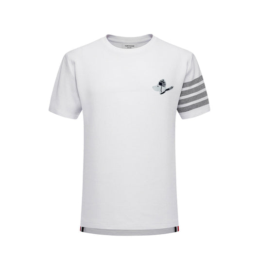 MR.TOM puppy embroidery T-shirt