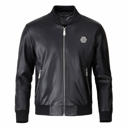 SOLO-Genuine leather Jacket