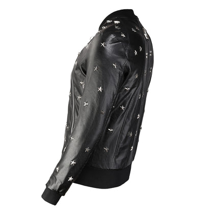 SOLO-Philpp Black Cowhide baadjie