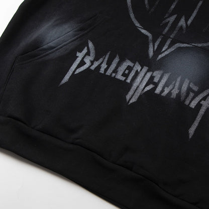 2025SS Distressed Couples Hoodie