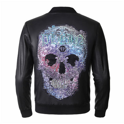 SOLO-Genuine leather Jacket