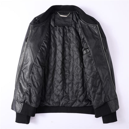 SOLO-Genuine leather Jacket