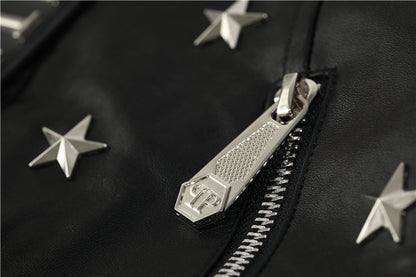 SOLO-Philpp Black Cowhide baadjie