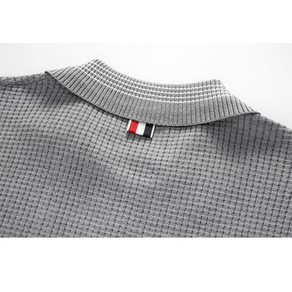 MR.TOM Waffle fabric POLO Shirt