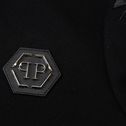 US-LOGO Sports Black Hoodie