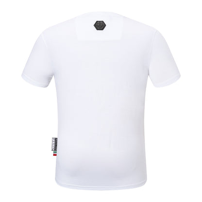 SOLO-Hot stamping Skull T-shirt