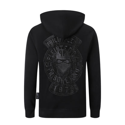 SOLO- LOGO Stand collar Ｈoodie