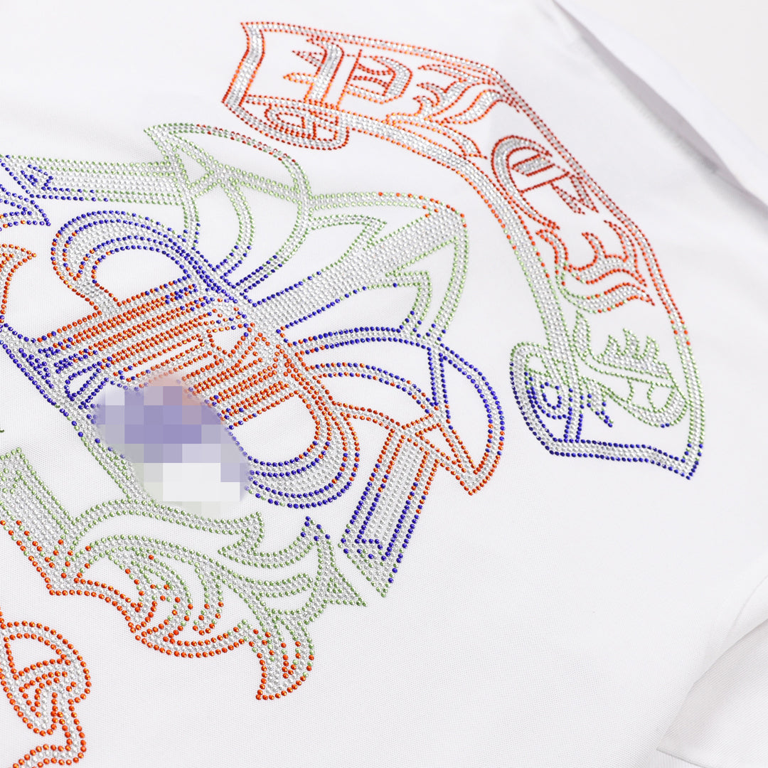 SOLO-2024ss White POLO shirt