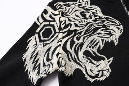 SOLO- 25ss Print Tiger Hoodie