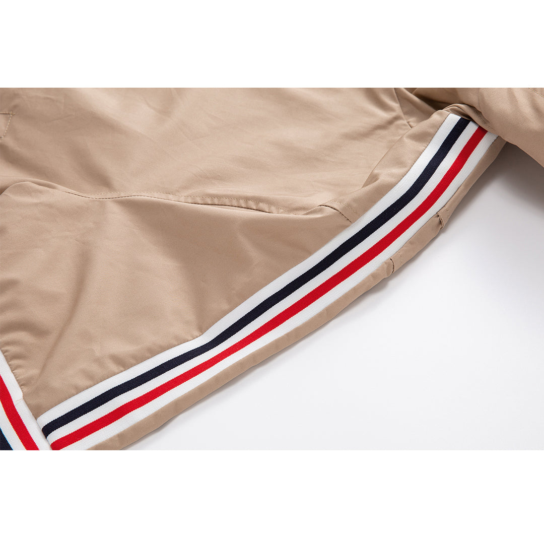 MR.TOM Khaki Hooded Jacket