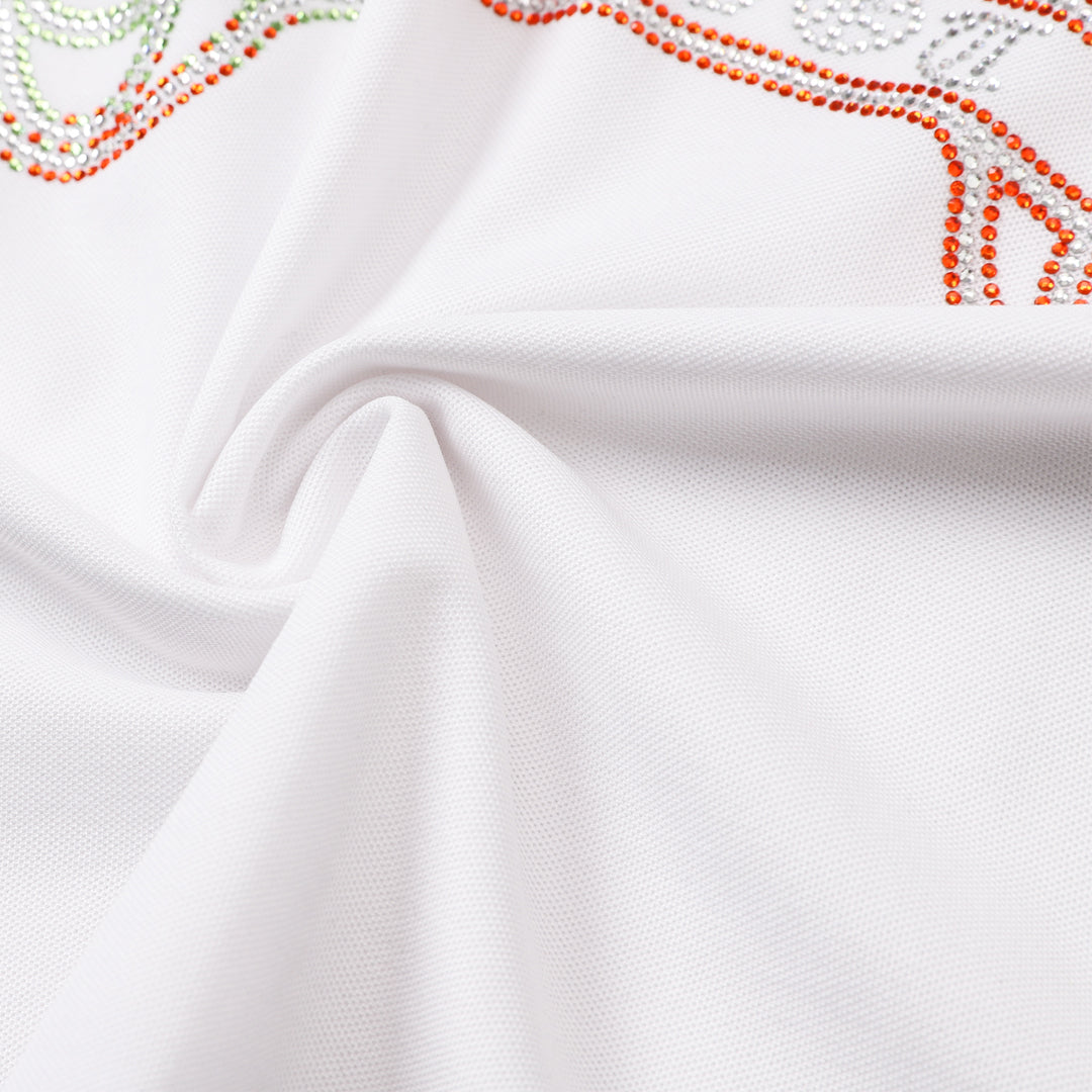 SOLO-2024ss White POLO shirt