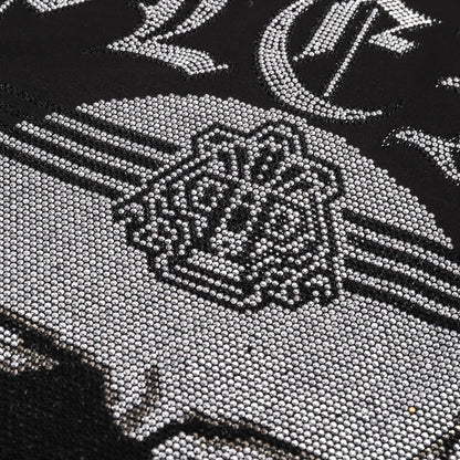SOLO-Hot stamping Skull T-shirt
