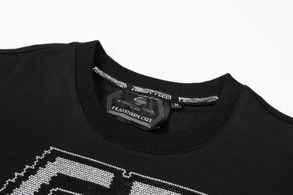 SOLO- LOGO Black sweatshirt