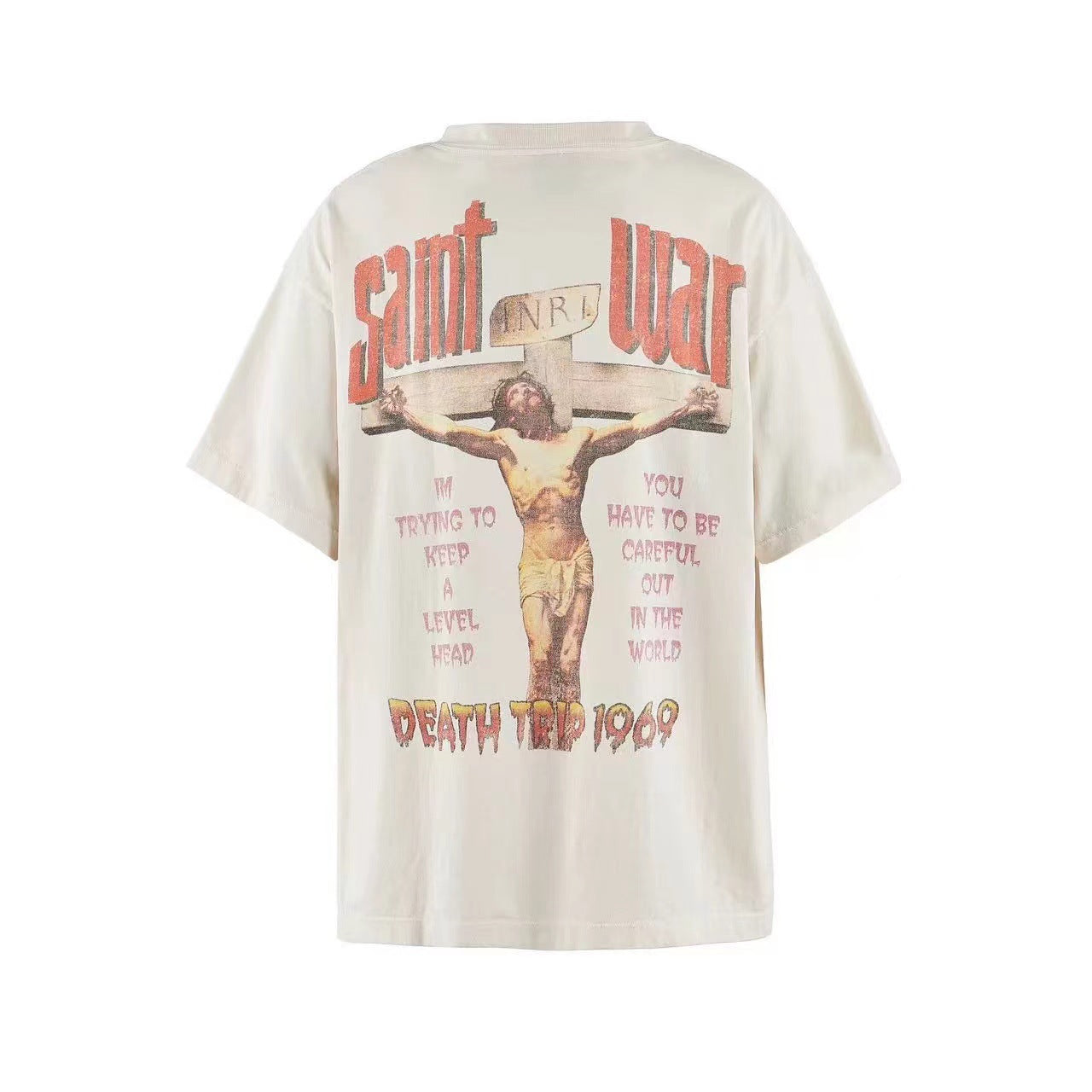 SOLO-Saint Michael Print T-shirt