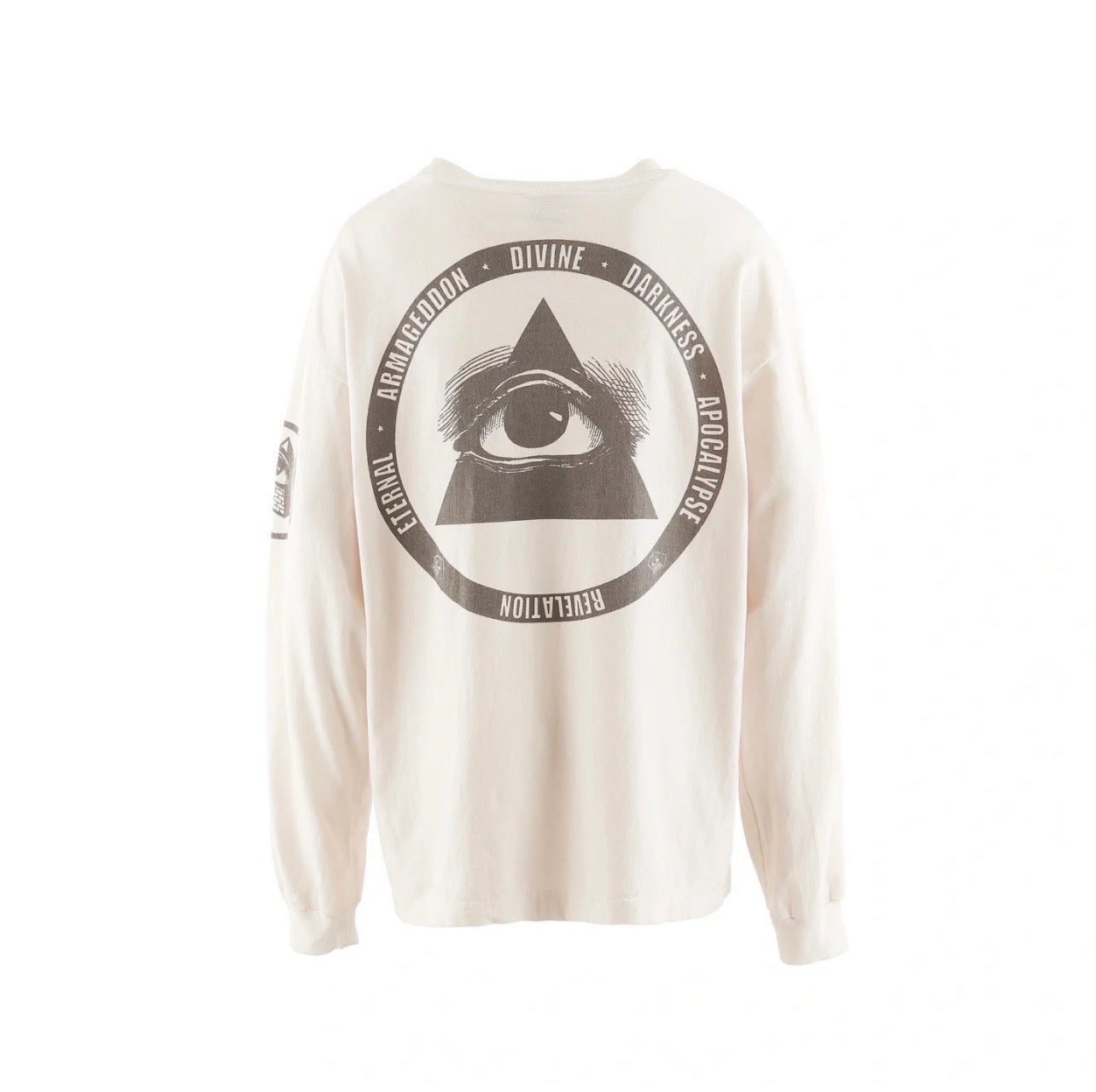 SOLO-Saint Michael Print Long-sleeved T-shirt