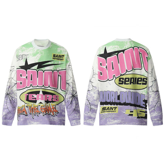 SOLO-Saint Michael Long-sleeved T-shirt