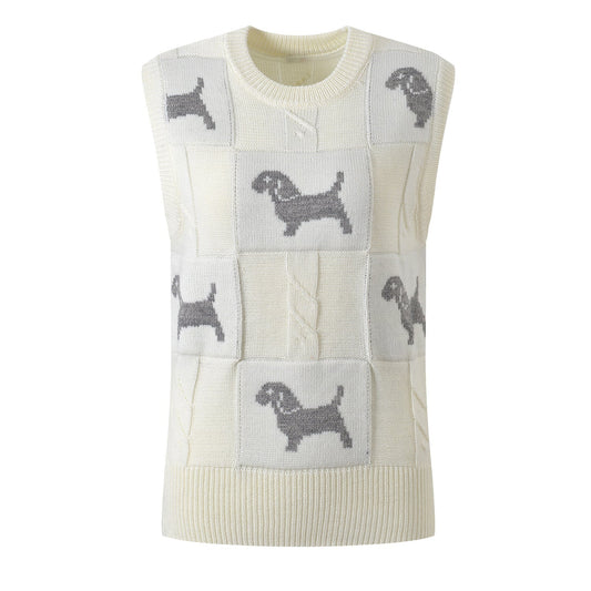 MR.TOM  Women Wool vest