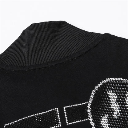 SOLO-2025SS Stand collar sweatshirt