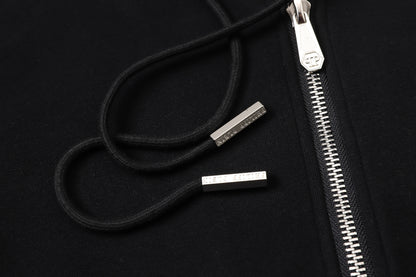 SOLO- 2025ss Black Hoodie
