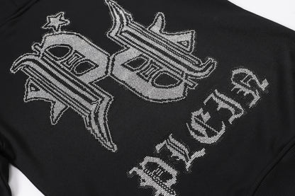 SOLO- LOGO Black Hoodie
