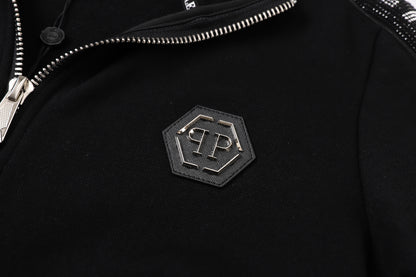 SOLO- Stand collar sweatshirt