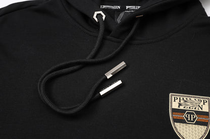 SOLO- LOGO Black Hoodie