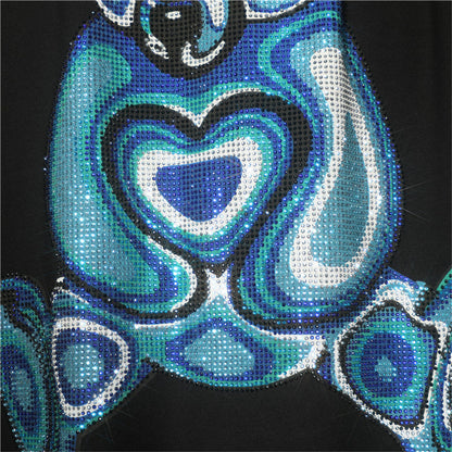 US-2024 Hot stamping T-shirt