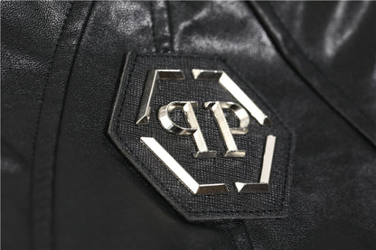 SOLO-Philpp Black Cowhide baadjie