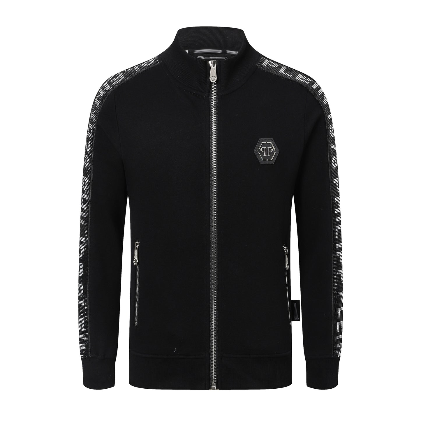 SOLO- Stand collar sweatshirt